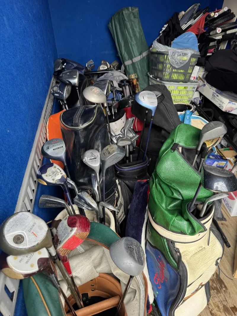 ゴルフクラブ・バッグのアップ